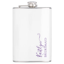 Na moda Modern Bridesmaid Gift | Personalizado