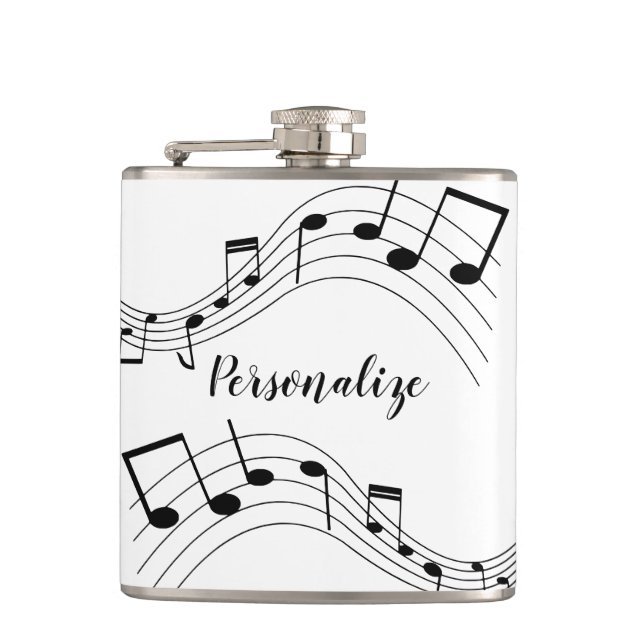 Cantil Na moda Music Notes Trendy Legal Gift Personalizad (Frente)