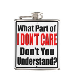 Cantil Não me importo.