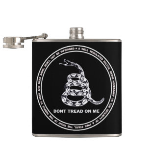 Cantil NÃO ME TRAGA O Design do Vinyl Flask