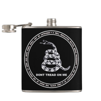 Cantil NÃO ME TRAGA O Design do Vinyl Flask