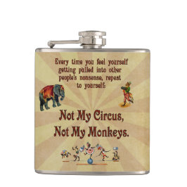 Cantil Não meus macacos, não meu circo