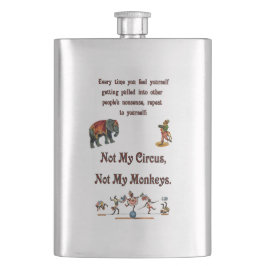 Cantil Não meus macacos, não meu circo