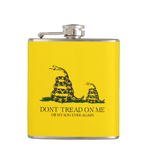 Cantil Não Pise em Mim ou No Meu Filho Bandeira Gadsden M