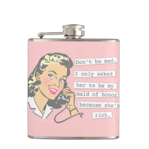 Cantil Não seja Madrinha de casamento louca