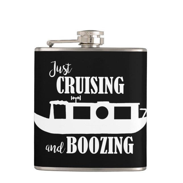 Cantil Narrowboat Canal Boat Drinking Quote (Frente)