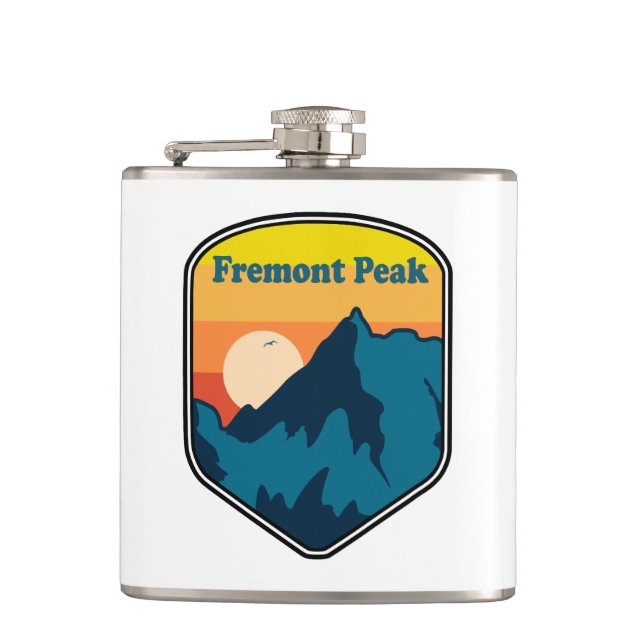 Cantil Nascer do sol no Fremont Peak Wyoming (Frente)