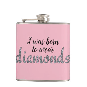 Cantil Nascer para Vestir design faux bling de Diamantes