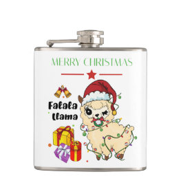 Cantil Natal Llama Flask
