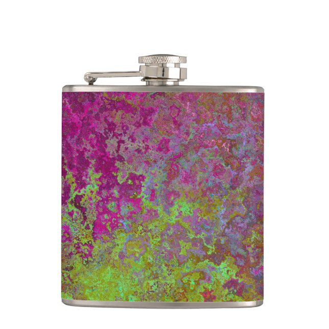 Cantil Negra, Colorida, Tinta De Splatter, Abstrato Grung (Frente)