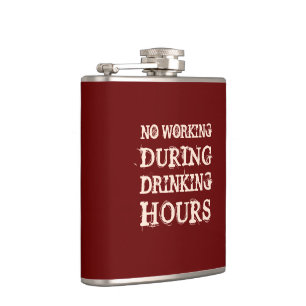 Cantil Nenhum trabalho durante horas bebendo