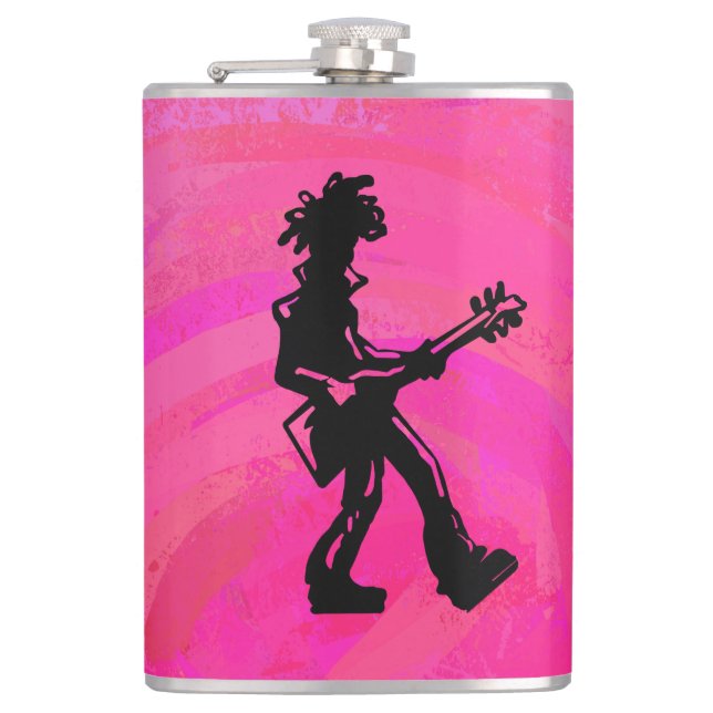 Cantil New York Boogie Nights Guitar Hot Pink (Frente)