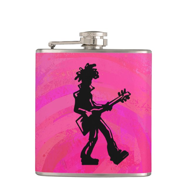 Cantil New York Boogie Nights Guitar Hot Pink (Frente)