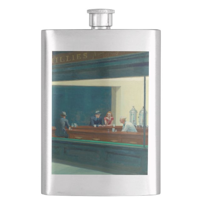 Cantil Nighthawks 1942 por Edward Hopper (Frente)