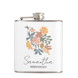 Cantil Noiva Personalizada Flor Boho Casamento