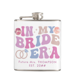 Cantil Nome da Noiva do Script Retro Groovy na Minha Era