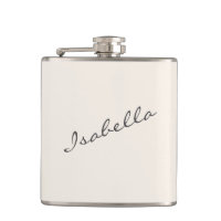 Nome de letra elegante em creme de marfim Festa de