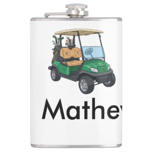 Cantil nome do carro de golfe verde presentes para menino