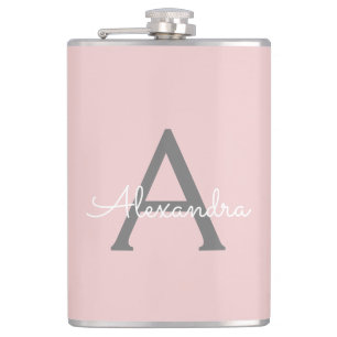 Cantil Nome do Monograma de Rapariga de Script Moderno da