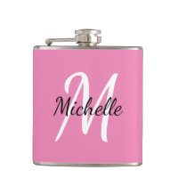 Nome do Monograma Rosa Moderno + Inicial