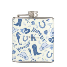 Nome Monograma de Cowgirl Costeira Fofa e Feminina