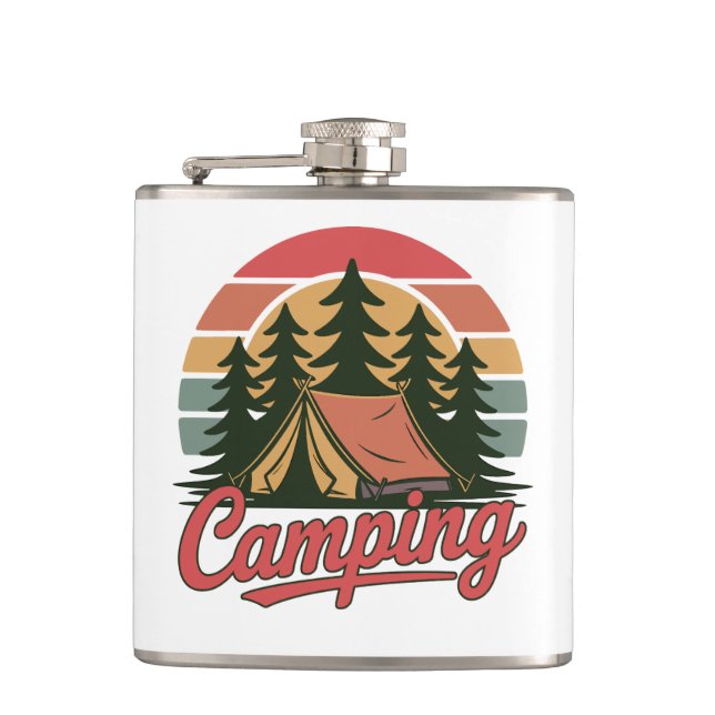 Cantil Nome Personalizado Camping (Frente)