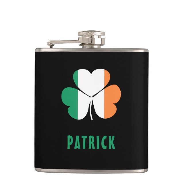 Cantil Nome Personalizado Celtic Ireland Shamrock Irish F (Frente)