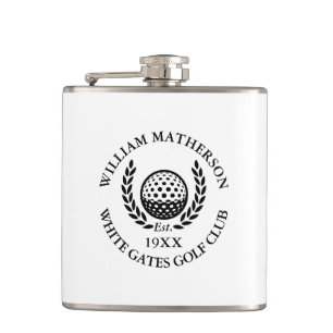 Cantil Nome Personalizado de Clube de Golfe Clássico