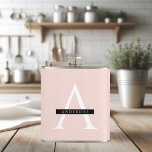 Cantil Nome Personalizado Mínimo do Pink do Pastel<br><div class="desc">Nome Personalizado Mínimo do Pink do Pastel</div>
