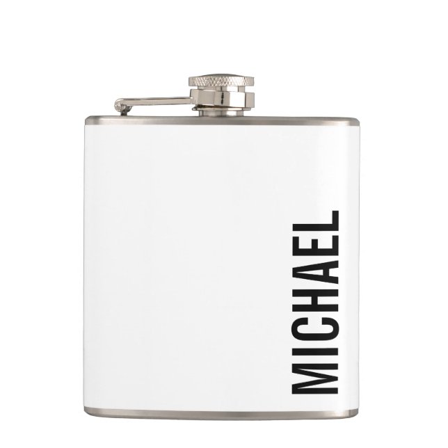 Cantil Nome Personalizado Mínimo Moderno (Frente)