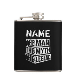 Cantil Nome Personalizado O Homem O Mito A Legenda