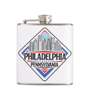 Cantil Nome Personalizado Philadelphia Pensilvânia