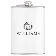 Nome Personalizado Raposa e Bola de Golfe