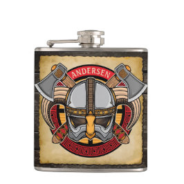 Cantil Nórdico Viking Warrior ADD NAME Nórdica Ax Nórdico