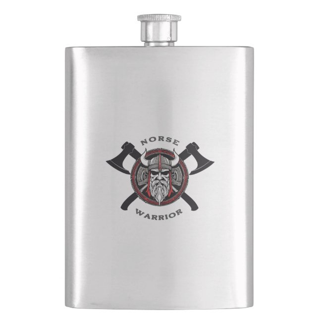 Cantil Norse Warrior Flask (Frente)