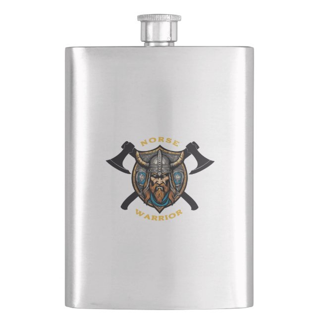 Cantil Norse Warrior Flask (Frente)