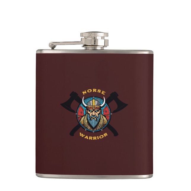 Cantil Norse Warrior Flask (Frente)
