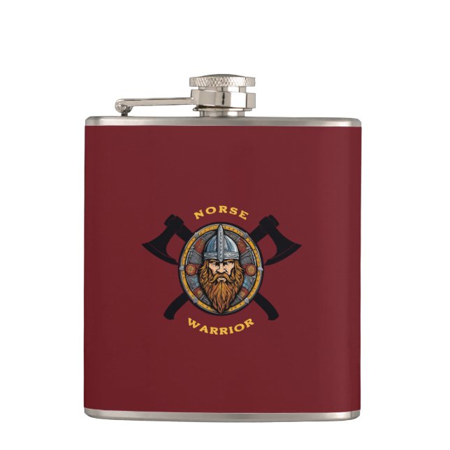 Cantil Norse Warrior Flask (Frente)