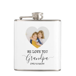 Cantil Nós Te Amo Vovô | Frasco Personalizado