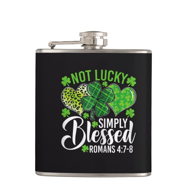 Cantil Not Lucky Simply Blessed Christian (Frente)
