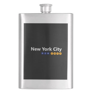 Cantil Nova Iorque, New York Classic Flask