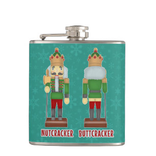 Cantil Nutcracker engraçado Buttcracker do Natal cómico