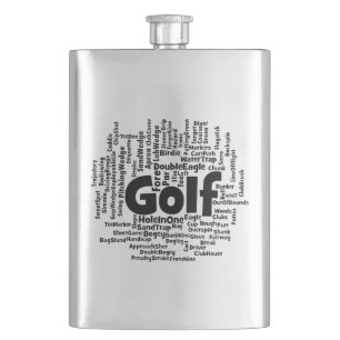 Cantil Nuvem de Palavras de Golfe