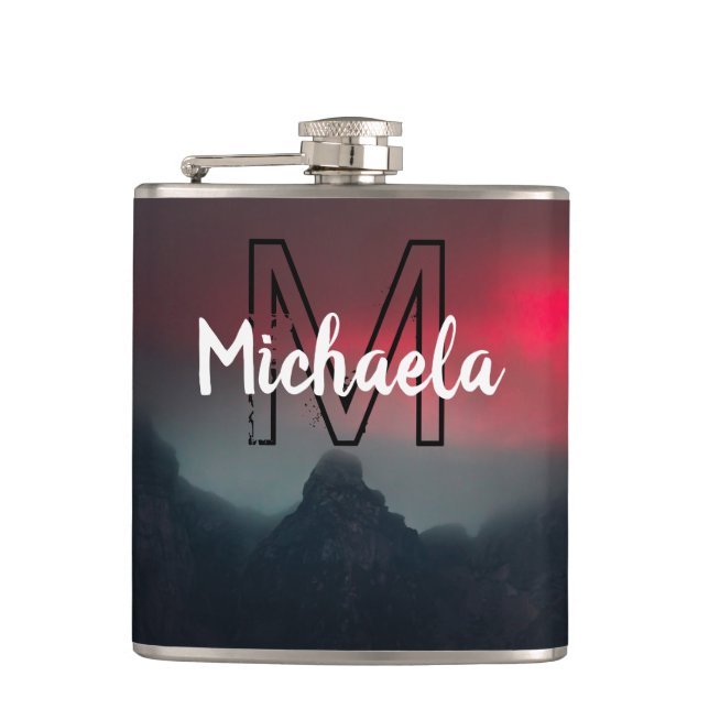 Cantil Nuvens a arder, nevoeiro e monograma das montanhas (Frente)