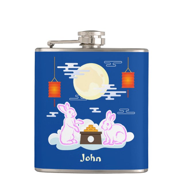 Cantil Nuvens de Bolo-de-Lua do Festival de outono de méd (Frente)