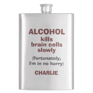 Cantil O álcool mata a garrafa conhecida feita sob