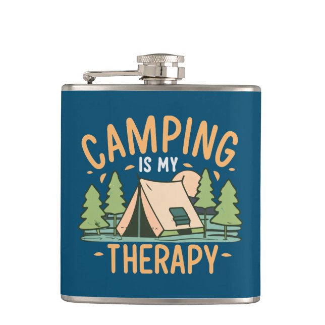 Cantil O Camping É Minha Terapia (Frente)