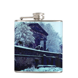 Cantil O cemitério, na neve