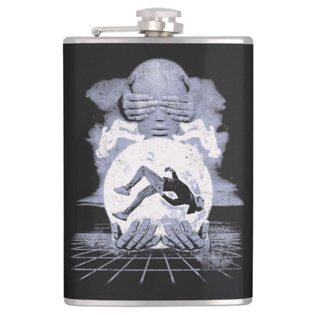 Cantil O Colapso - Design de Streetwear Techno-Dystopian (Frente)