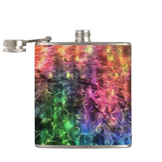 Cantil O Fim Da Arte Abstrato Bizarra Do Arco-Íris (Aberto)